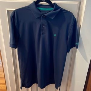 Izod Navy Blue Mens Golf Shirt